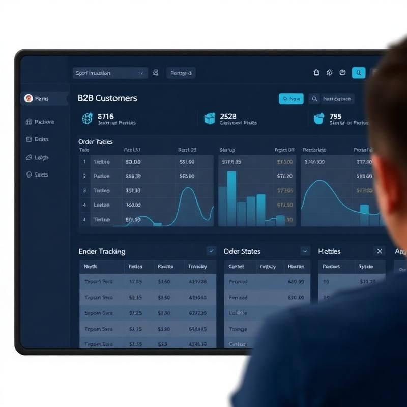 Painel com o status dos pedidos de clientes recorrentes